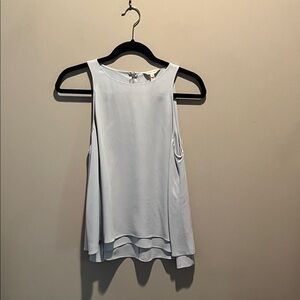 Rebecca Taylor Blue Sleeveless Top